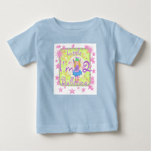 Ballerina 2e Anniversaire Tshirts et cadeaux