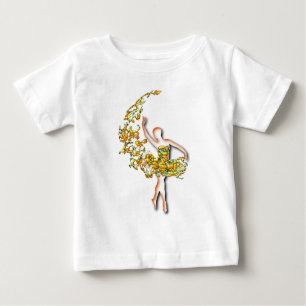 Ballerina Baby T-Shirt Ballet Danseuse Fille