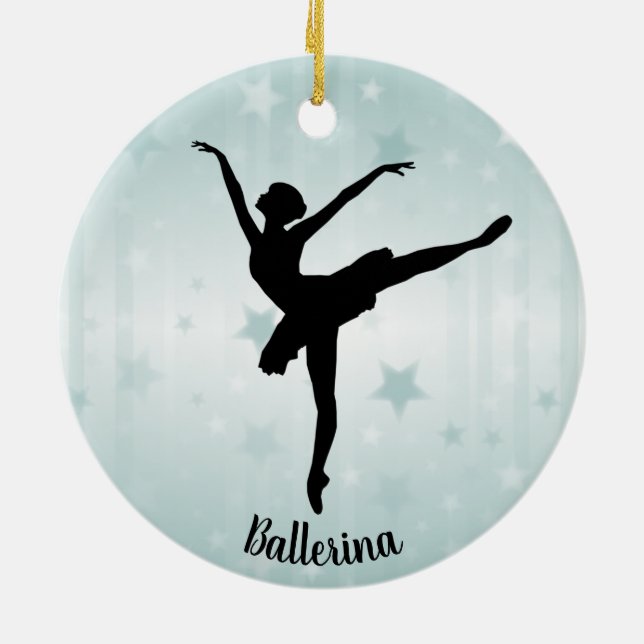 Ballerina Ballet Danseur Ornement (Dos)