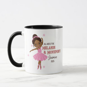 Ballerina Coffee Mug afro-américaine