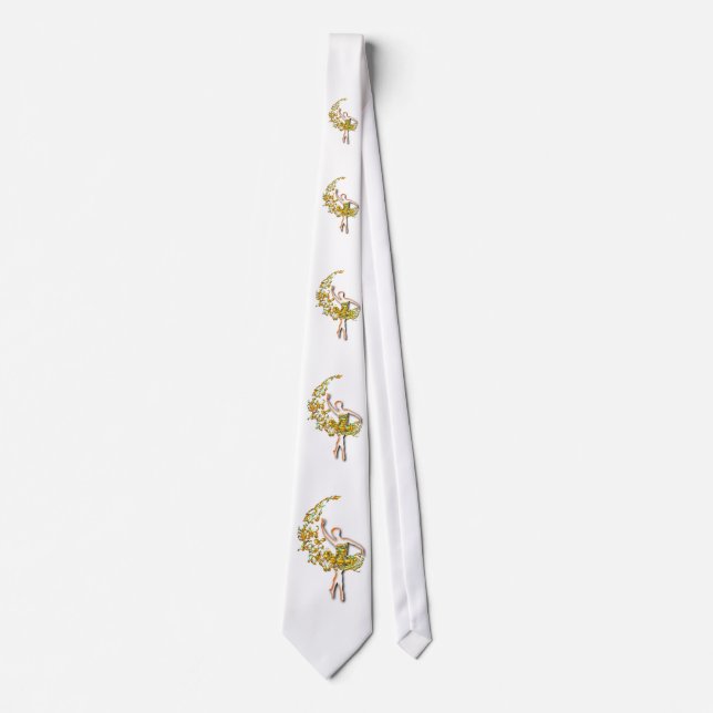 Ballerina Cravate de feu danseuse de ballet fille (Devant)