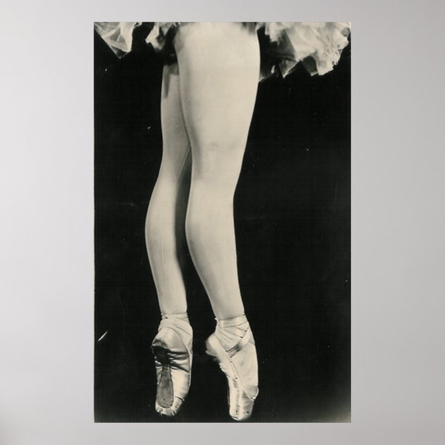 BALLERINA JAMBES POSTER (Devant)