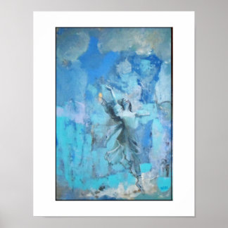 Ballerina par zaziart 11 x 16 Poster Imprimer