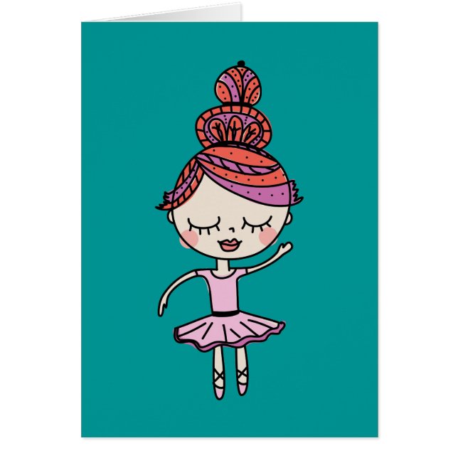 Ballerina rose (Devant)