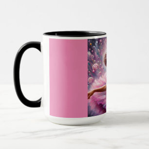 Ballerina Shimmer Mug de café rose