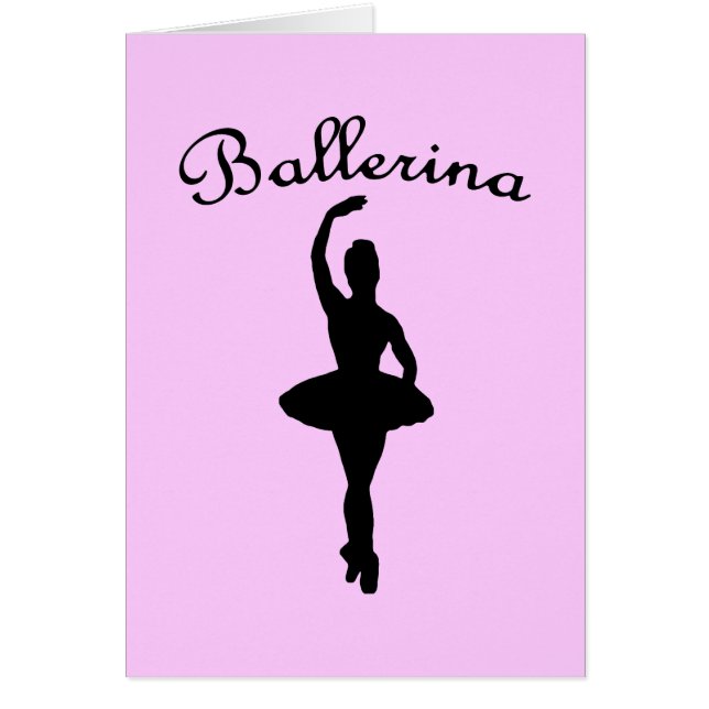 Ballerina Silhouette (Devant)