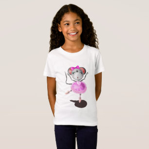 Ballerina Souris Drôle T-shirt Joyeux Danseur de b
