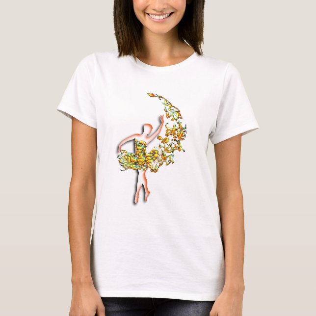 Ballerina T-shirt danseuse de ballet (Devant)