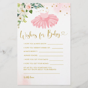 Ballerina Tutu Baby shower Waches for Baby