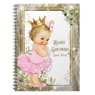 Ballerina Tutu Princess Baby shower Livre d'or
