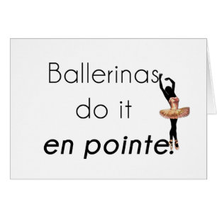 Ballerinas donc !
