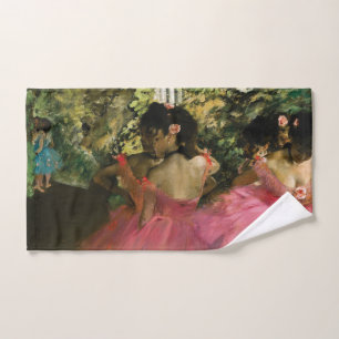 Ballerinas en rose par Edgar Degas