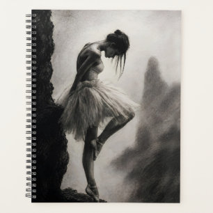 Ballerine au bord de la falaise Art dramatique mon
