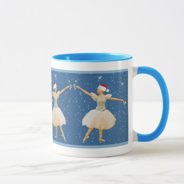 Ballerine de Noël avec la tasse de castagnettes (Droite)