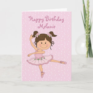 Cartes Danseur D Anniversaire Zazzle Fr