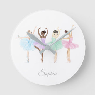 Ballerines personnalisables Horloge murale acryliq
