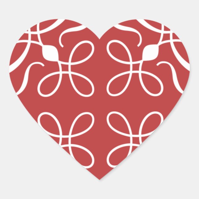 Balles dans Candy Red Heart Sticker (Devant)