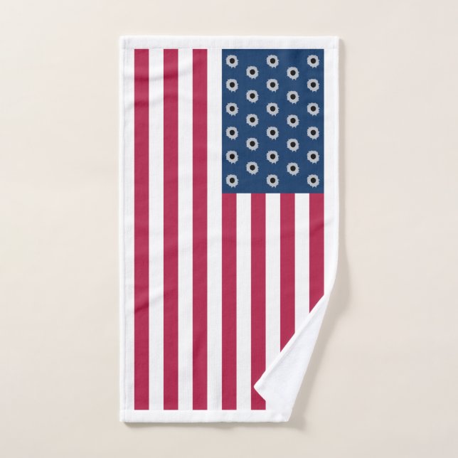 Balles de drapeau américain (Serviette à main)