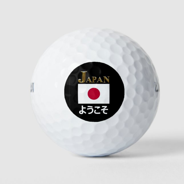 BALLES DE GOLF よ こ そ BIENVENUE AU JAPON (Devant)