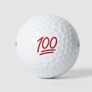 Balles De Golf 100 Emoji Conçu