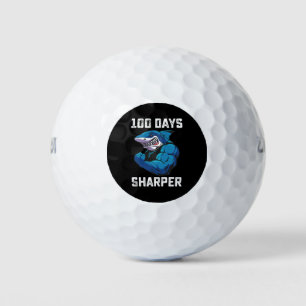 Balles De Golf 100 Jours Sharper Shark 100ème Jour De L'École Gym