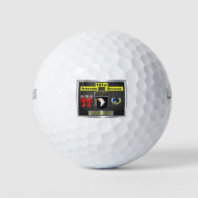 Balles De Golf  101e division aéroportée (Devant)