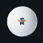Balles De Golf 10th_anniversary<br><div class="desc">10 th Anniversary Design
Created By illustrator,  designer Edward Eksi for your anniversary needs.</div>