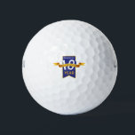 Balles De Golf 10th_anniversary<br><div class="desc">10 th Anniversary Design
Created By illustrator,  designer Edward Eksi for your anniversary needs.</div>