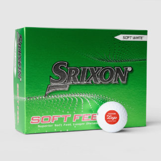 Balles De Golf 12 x Logo Personnalisé Photo Srixon Soft Feel Golf