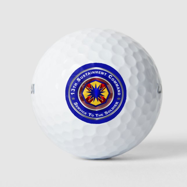 Balles De Golf 13e commandement de soutien  (Devant)