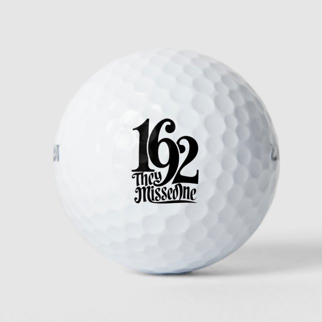Balles De Golf 1692 Ils ont manqué une sorcière Saison effrayante (Devant)