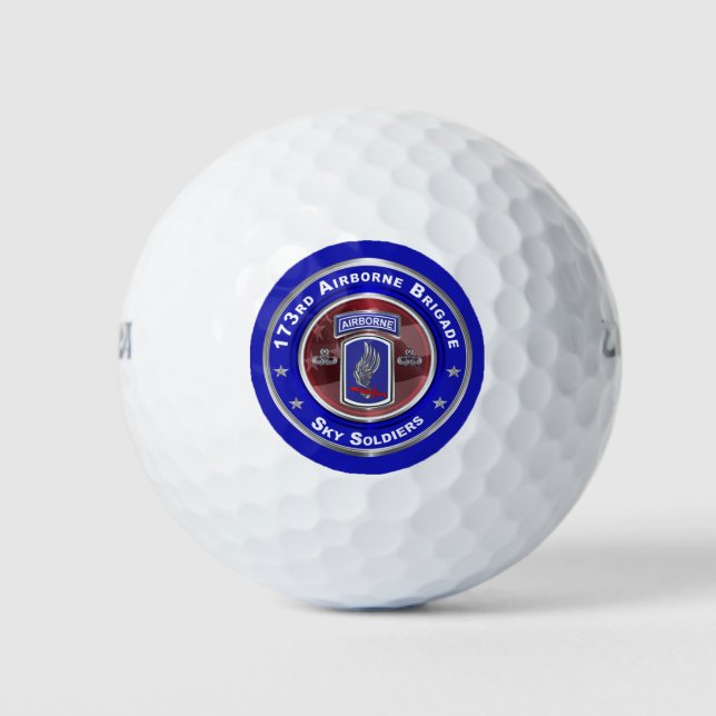 Balles De Golf 173e brigade aéroportée (Devant)