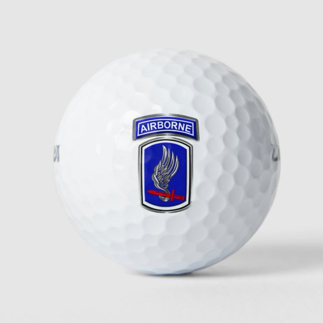 Balles De Golf 173e équipe de combat de la brigade aéroportée (Devant)