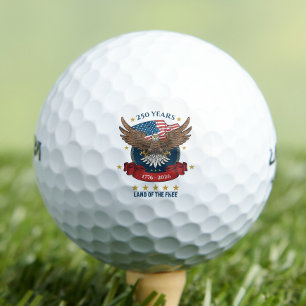 Balles De Golf 1776 2026 USA Commémoratif Semiquincentenaire