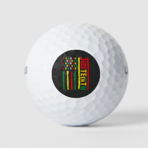 Balles De Golf 1865 : 1865 : Drapeau célébrant la liberté noire