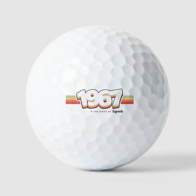 Balles De Golf 1967 The birth of legends (Recto)