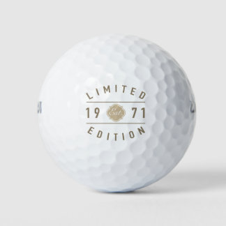 Balles De Golf 1971 50e anniversaire Edition limitée