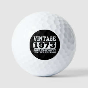 Balles De Golf 1973 Limited Edition 52e anniversaire