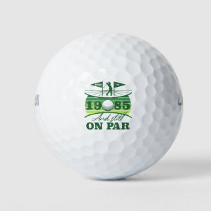 Balles De Golf 1985 40e anniversaire Humour de golf