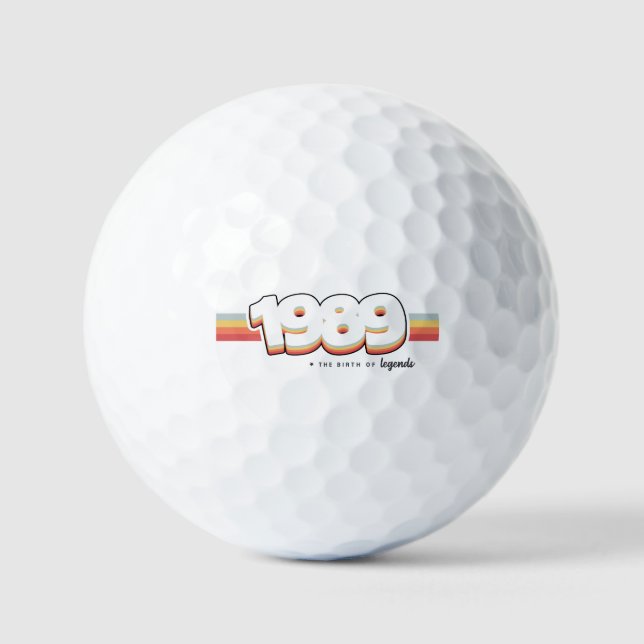 Balles De Golf 1989 La naissance des légendes (Recto)