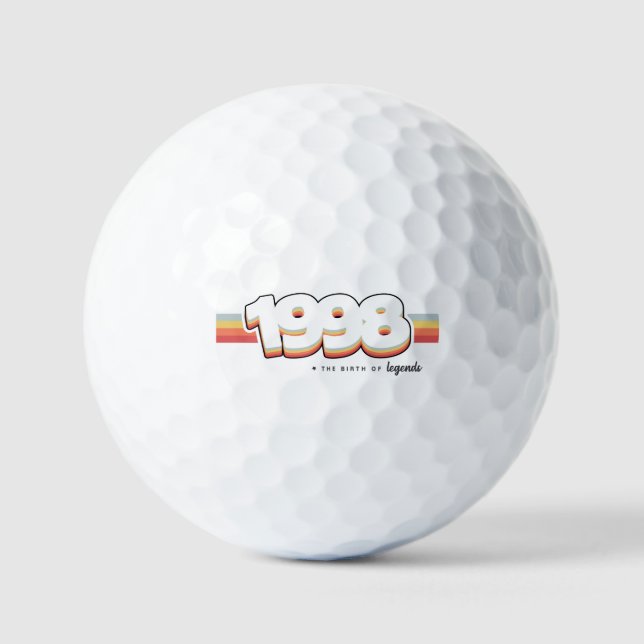 Balles De Golf 1998 La naissance des légendes (Recto)