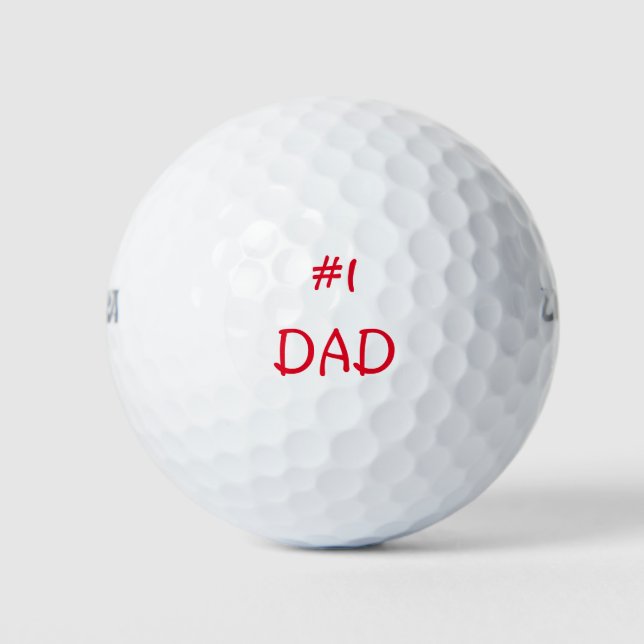 Balles De Golf #1 DAD/Wilson Ultra 500 Distance Golf Ball (Devant)