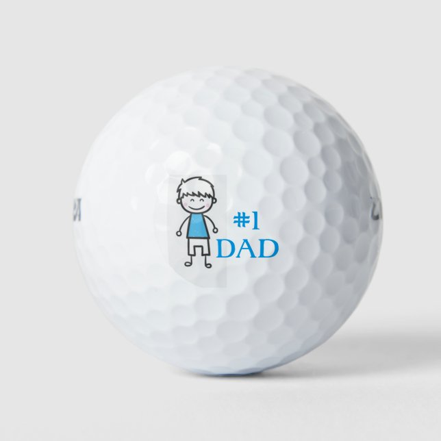 Balles De Golf #1 DAD/Wilson Ultra 500 Distance Golf Ball/Boy (Devant)
