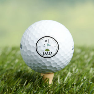 Balles De Golf #1 Papa Cadeau fête des pères