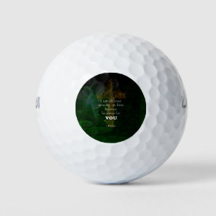 Balles De Golf 1 Pierre 5:7 Mise en oeuvre des versets de la Bibl