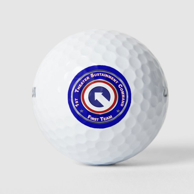 Balles De Golf 1re commandement de soutien de théâtre  (Devant)