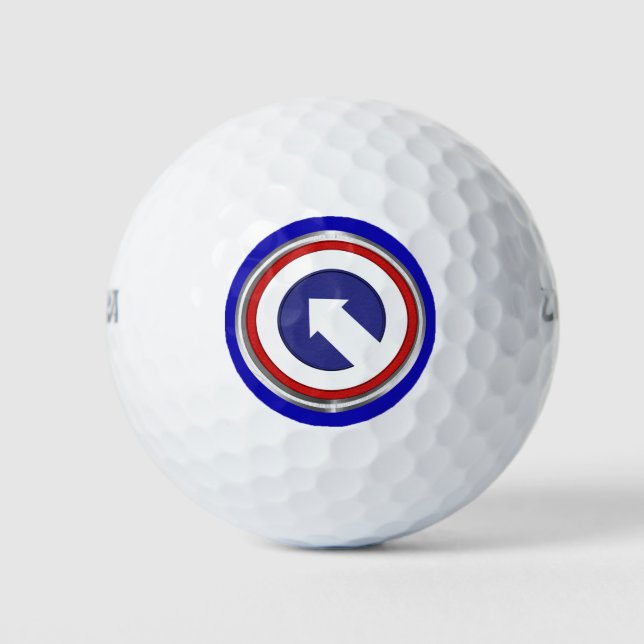 Balles de golf 1st Theater Sustainment Command (Devant)
