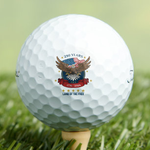 Balles De Golf 250 Ans Aigle américain 1776 2026