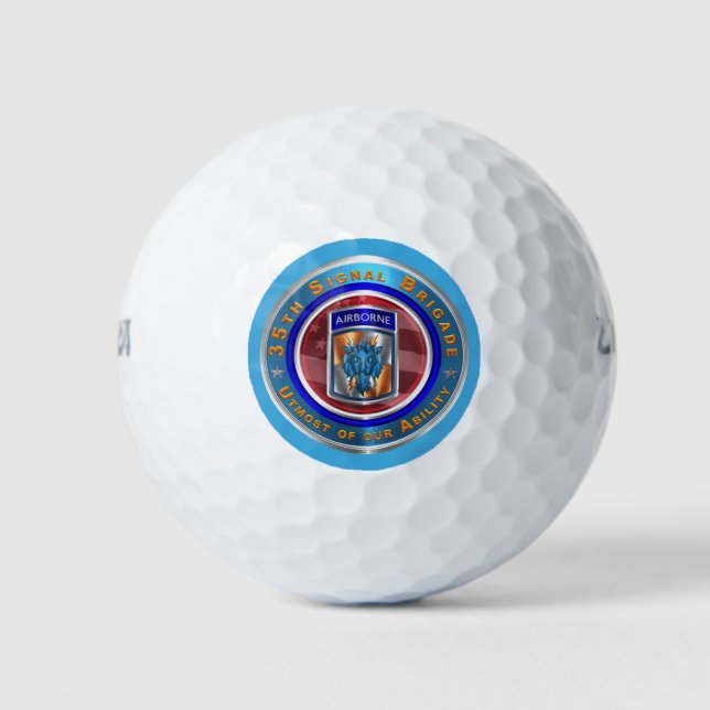 Balles De Golf 35e brigade des transmissions aéroportée (Devant)