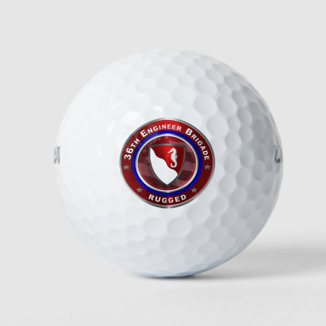 Balles De Golf 36e brigade du génie « Rugged » (Devant)